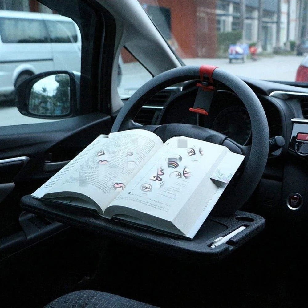 صينية طعام وعمل لعجلة قيادة السيارة من البلاستيك