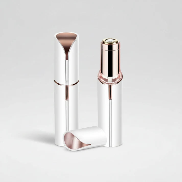 Portable Precision Electric Eyebrow Trimmer with Built-in LED Light